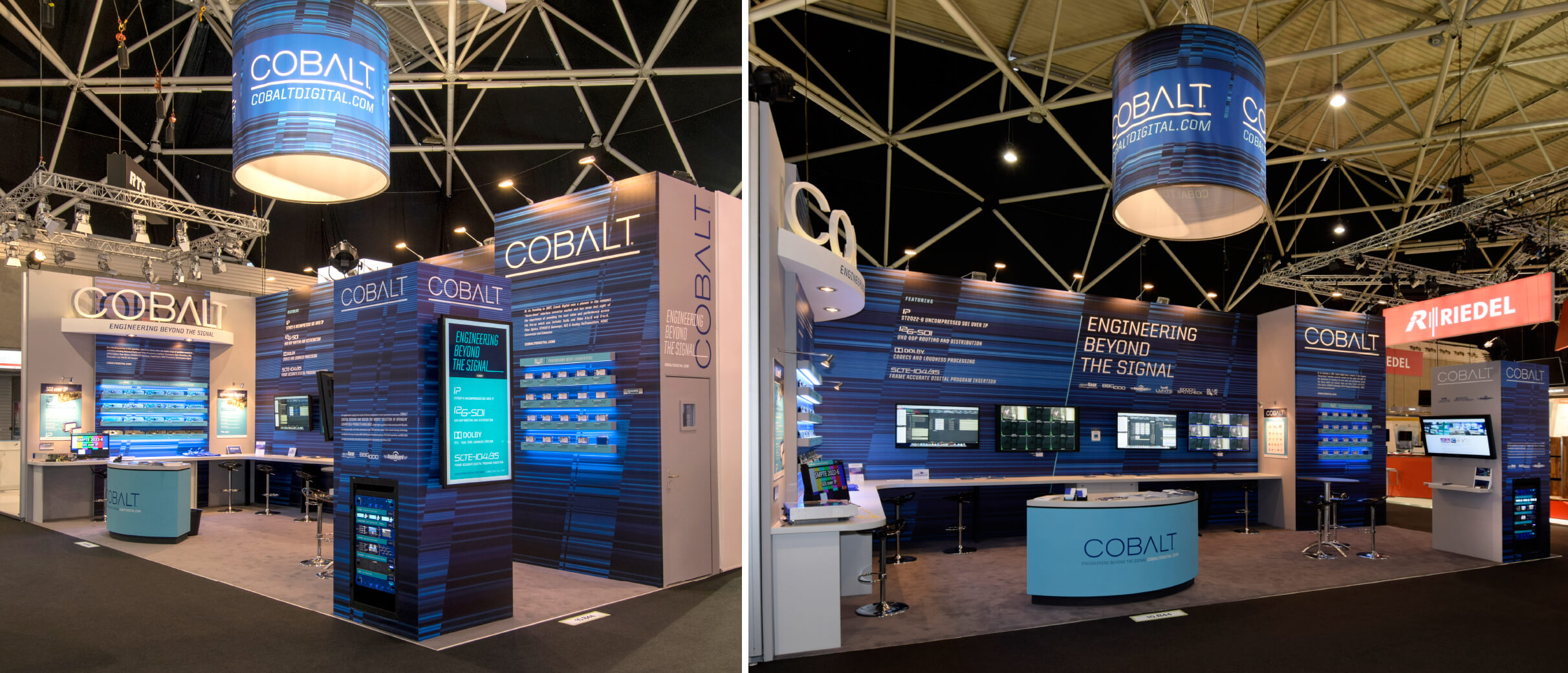 Cobalt Digital | Tradeshow Booth
