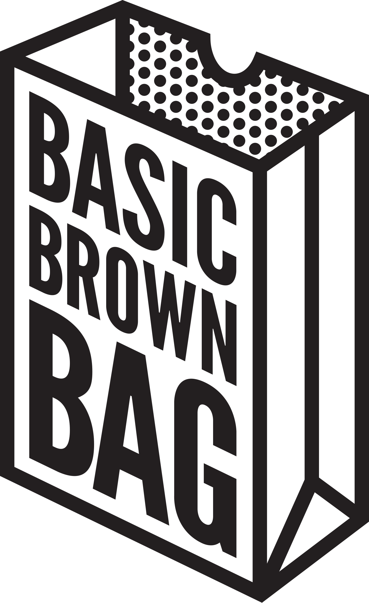 Classic Events Catering - Basic Brown Bag Logo